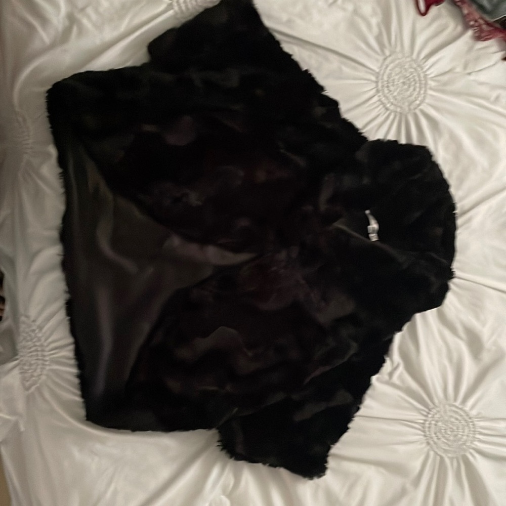 Faux fur vest